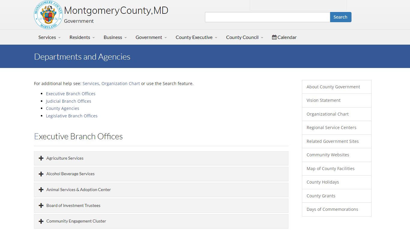 Montgomery County Maryland